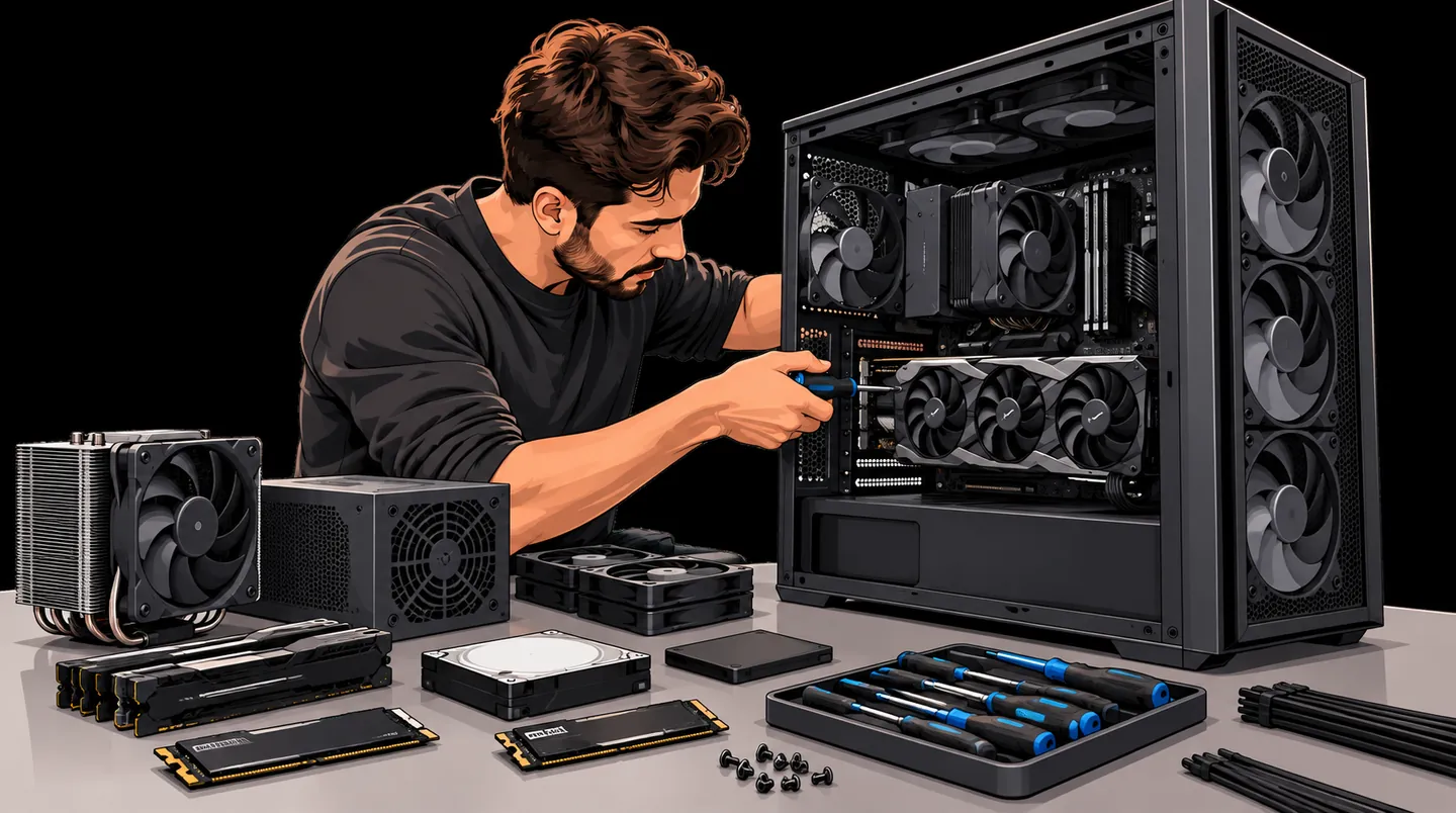 Custom-Built PC Assembly